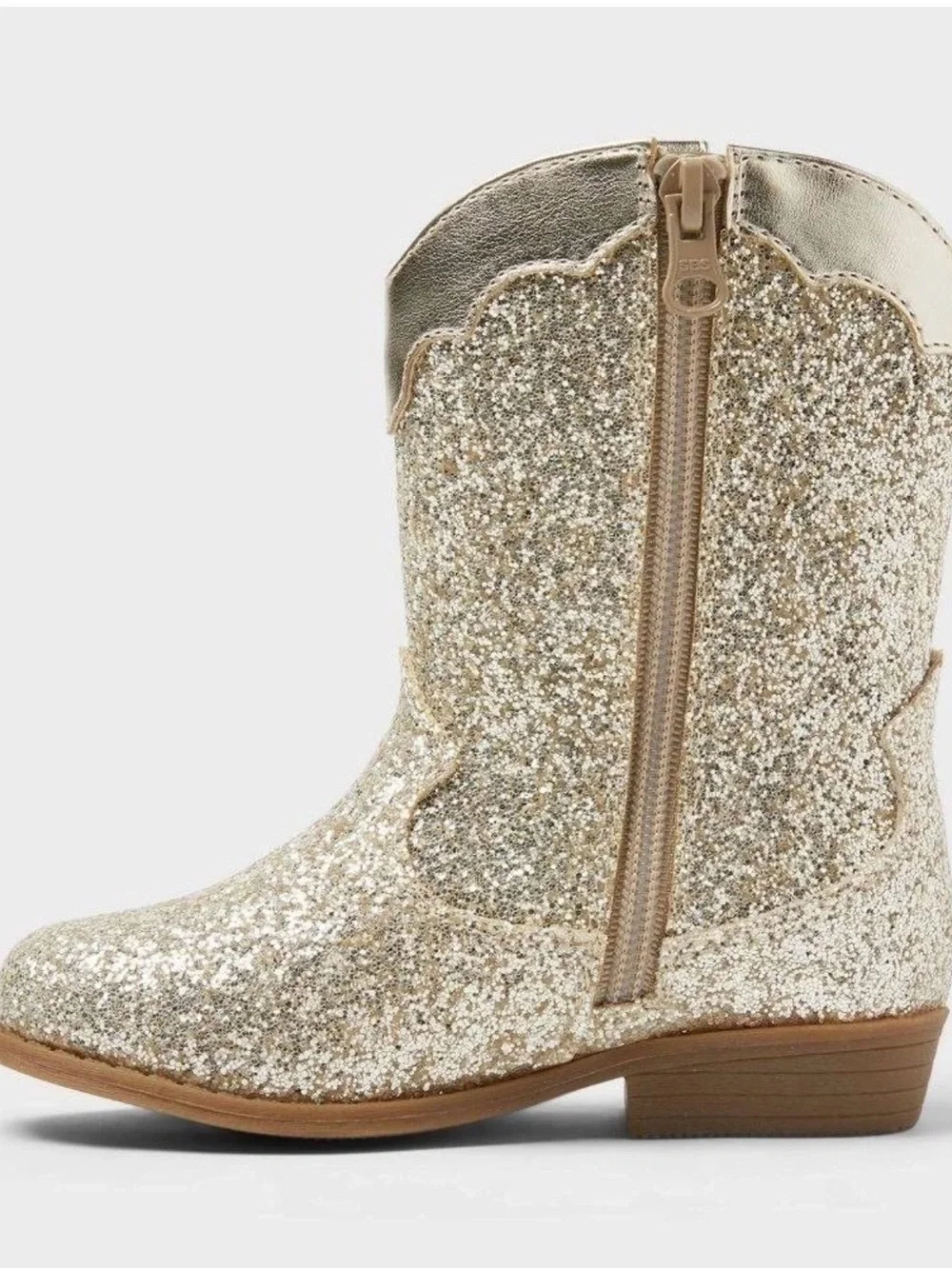 Cat & Jack Dallas Glitter Boots